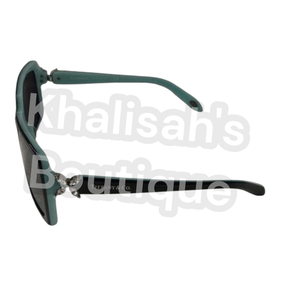 BNIB Tiffany & Co. 80553C Rectangle Sunglasses Top Black Azure PRESCIPTION - Picture 8 of 16